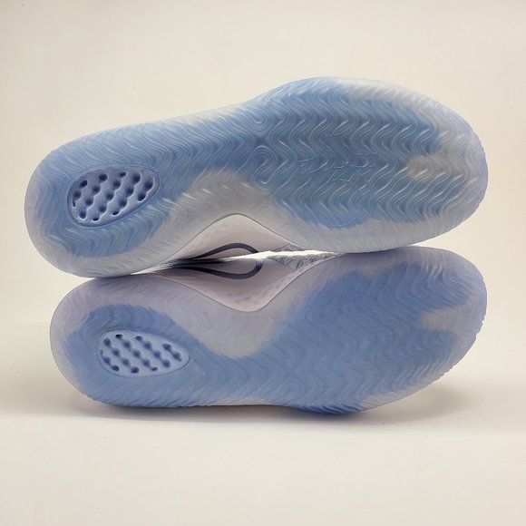 NEW Nike KD Trey 5 VIII EP White Sneakers Shoes - Picture 4 of 9